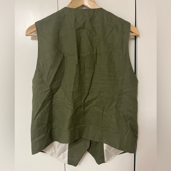 Zara Linen like Vest - Picture 4 of 5